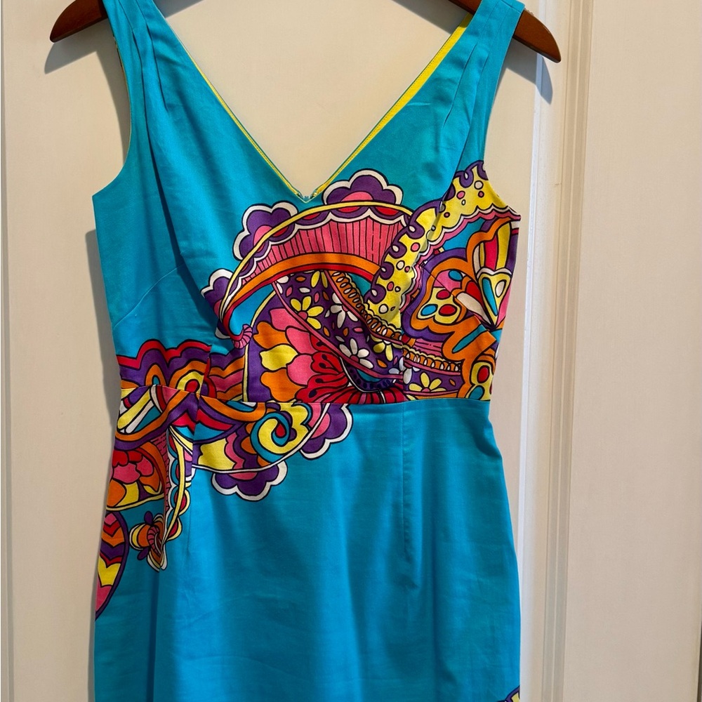 Vibrant Multicolor Sleeveless Dress